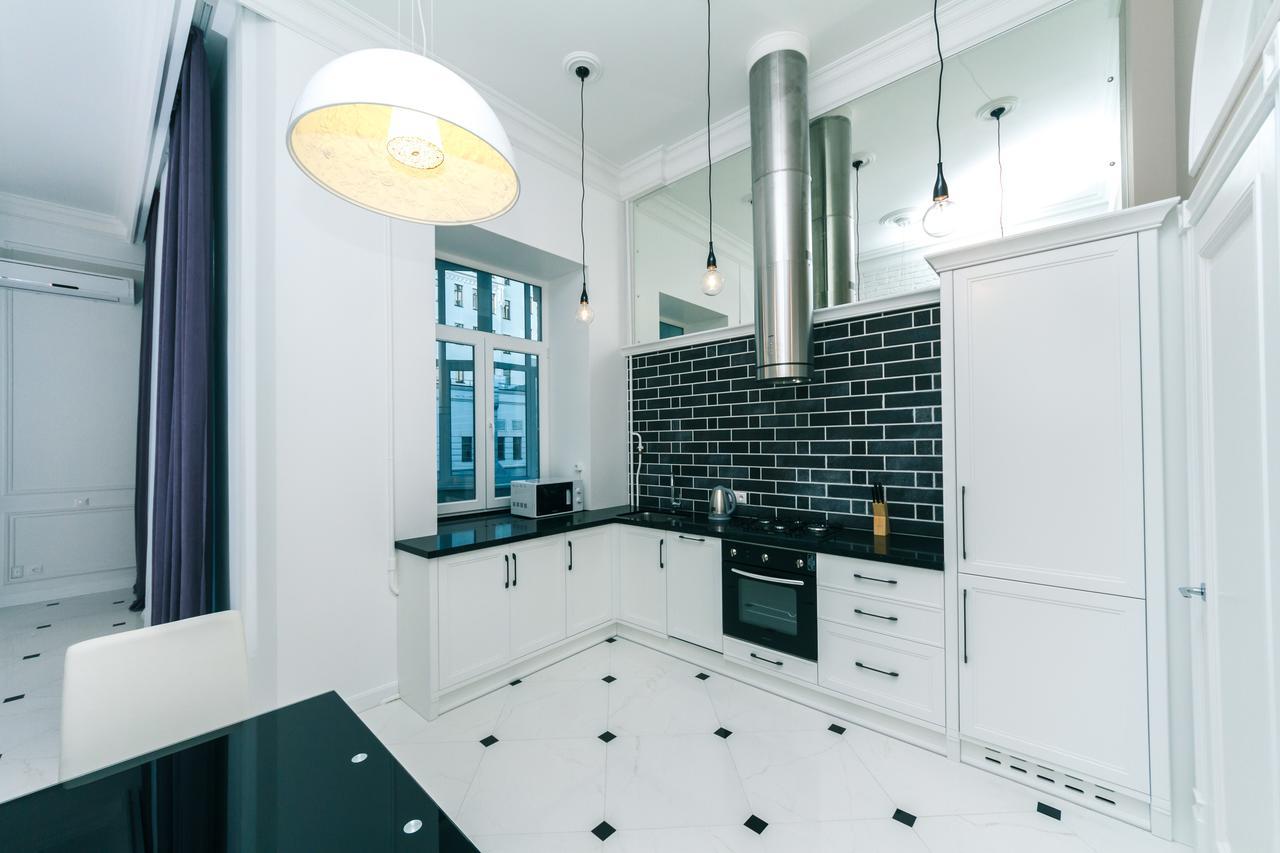 Vip Apartment Near Kreschatyk, 31А Pushkinska Street Kyjev Exteriér fotografie